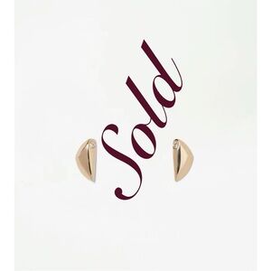 ✨Not for Sale✨ WWAKE Large Fragment Earrings - Pair - 14k Yellow Gold ✨